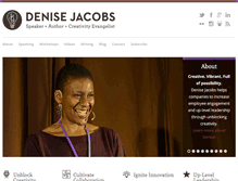 Tablet Screenshot of denisejacobs.com